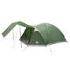 vidaXL Barraca Cabana 8 pessoa Verde Poli&eacute;ster e A&ccedil;o