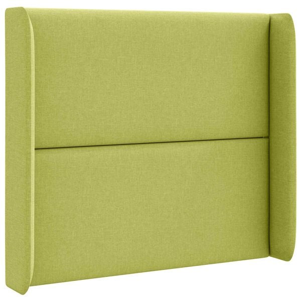 vidaXL Orelha de Cabeceira Cinzeto 80 x 16 x 4 cm tecido