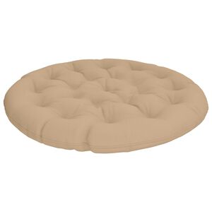 vidaXL Almofada para Cadeira Papasan VIANEN 100% Poli&eacute;ster Areia