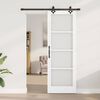 vidaXL Porta Deslizante Branco 73,5 x 211 cm