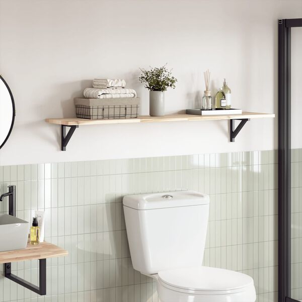 vidaXL Tampo de mesa retangular 120x30x2 cm madeira de ac&aacute;cia maci&ccedil;a