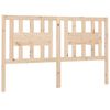 vidaXL Cabeceira de cama 141x4x100 cm pinho maci&ccedil;o