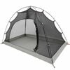 vidaXL Barraca com telhado Cinza e Preto 236 x 150 x 136 cm