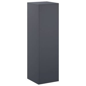 vidaXL Suporte para Plantas Antracite 30 x 30 x 100 cm A&ccedil;o inoxid&aacute;vel