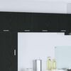 vidaXL Arm&aacute;rio suspenso 2 pcs Carvalho Preto e Branco 40 x 31 x 40 cm