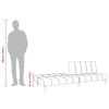 vidaXL Sof&aacute;-cama de 2 lugares veludo cinzento-claro
