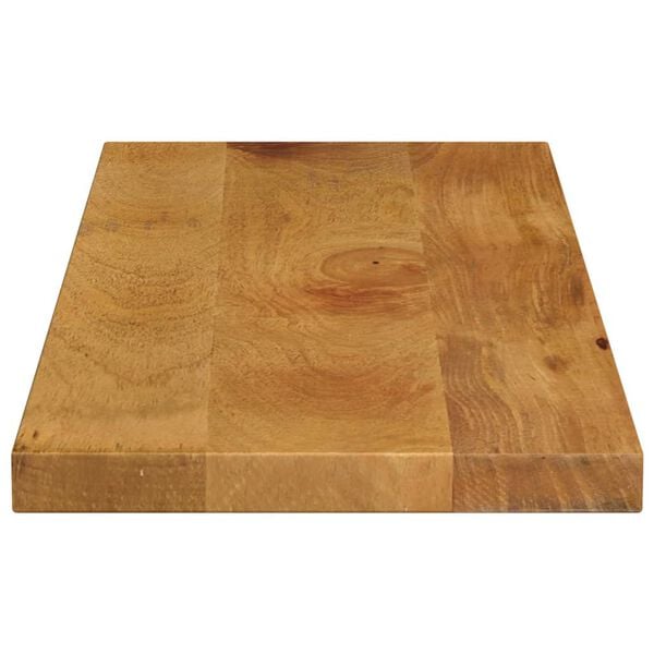 vidaXL Tampo de mesa retangular 70x30x2,5 cm mangueira maci&ccedil;a