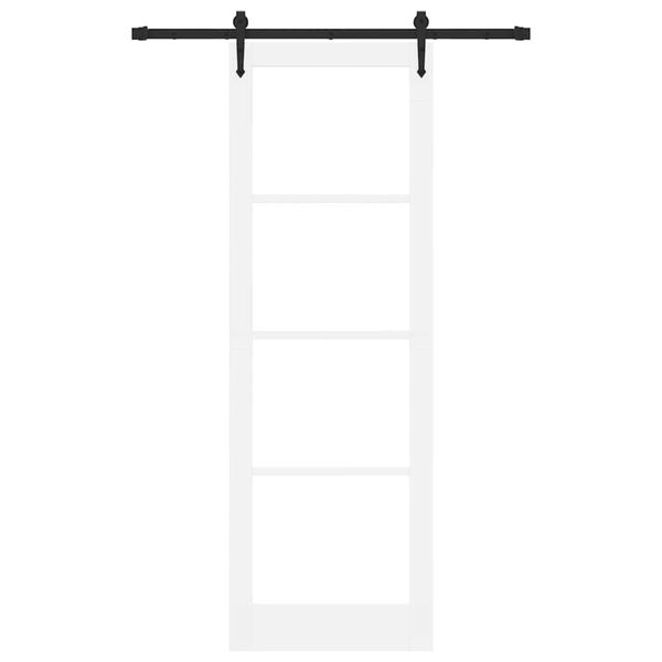 vidaXL Porta Deslizante ORKDAL Branco 78 x 232 cm