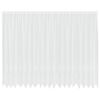 vidaXL Cortina de Renda com cortinas Branco 240 x 500 cm Poli&eacute;ster
