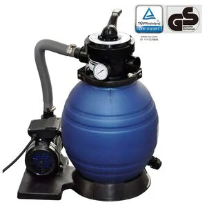 vidaXL Bomba de filtro de areia 400 W 11000 l/h