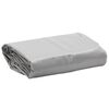 vidaXL Lona &Oslash; 2,6 m 650 g/m&sup2; cinzento