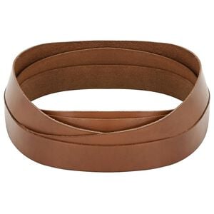 vidaXL Pulseira de Couro 1 Castanho 1000 x 3 cm Couro