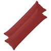 vidaXL Capa almofada 2 unid. HOUTEN Vinho Vermelho 40 x 145 cm