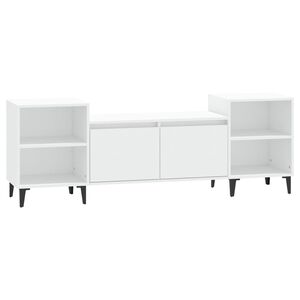 vidaXL M&oacute;vel p/ TV 160x35x55 cm derivados de madeira branco