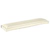 vidaXL Conjunto de Almofadas para Palete 2 pcs Creme 150 x 40 x 8 cm