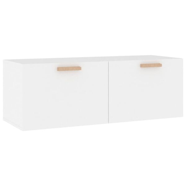 vidaXL Arm&aacute;rio parede 100x36,5x35 cm derivados de madeira branco