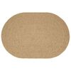 vidaXL Tapete ZIZUR Castanho 230 x 160 cm Polipropileno