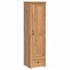 vidaXL Guarda-roupa PANAMA Mel 51 x 50 x 185 cm