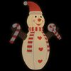 vidaXL Boneco de neve insufl&aacute;vel com luzes LED 630 cm