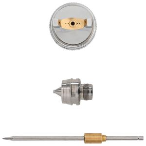 vidaXL Bico de Pulveriza&ccedil;&atilde;o HVLP Bico de 2,5 mm Prateado