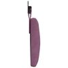 vidaXL Cabeceira Suspensa Roxo 210 x 55 x 7 cm Veludo
