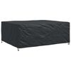vidaXL Capa para M&oacute;veis Liso Preto 250 x 210 x 90 cm 600D
