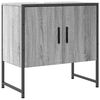 vidaXL M&oacute;vel p/ lavat&oacute;rio 60x33x60cm derivados madeira cinzento sonoma
