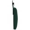 vidaXL Cabeceira Suspensa Verde Escuro 110 x 55 x 7 cm Veludo