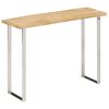 vidaXL Mesa consola c/ borda viva 105x33x76cm madeira mangueira maci&ccedil;a