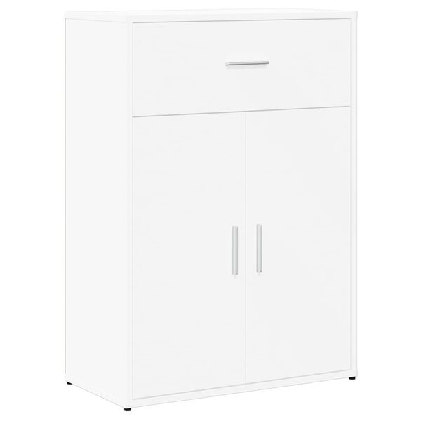 vidaXL Aparadores 2 pcs 60x30x84 cm derivados de madeira branco