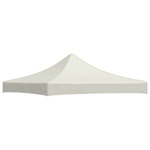 vidaXL Teto para tendas de festas 3 x 3 m creme