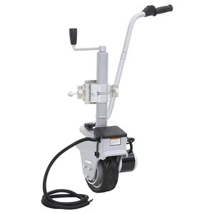 vidaXL Roda jockey motorizada para atrelado alum&iacute;nio 12 V 350 W
