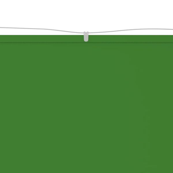 vidaXL Toldo vertical 250x360 cm tecido oxford verde-claro