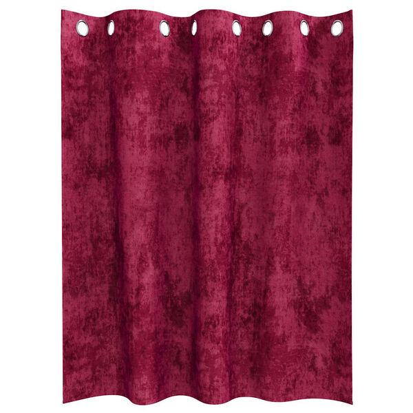vidaXL Cortinas de Veludo 2 pcs Vinho Vermelho 140 x 140 cm Veludo