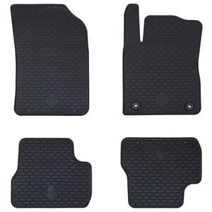 vidaXL Tapete de carro 4 pcs Preto adequado para C3 2017-2024 Borracha