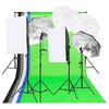 vidaXL Kit de ilumina&ccedil;&atilde;o para est&uacute;dio fotogr&aacute;fico