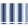 vidaXL Toldo Retr&aacute;til Azul e Branco 300 x 250 cm Poli&eacute;ster e Alum&iacute;nio