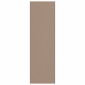 vidaXL Tapete de Entrada Bege e Preto 120 x 400 cm 100% Poliamida