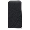 vidaXL Cobertura para suporte de lenha Preto 61 x 122 x 106 cm tecido