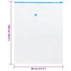 vidaXL Sacos de v&aacute;cuo para arruma&ccedil;&atilde;o 5 pcs 100 x 80 cm