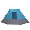 vidaXL Barraca de Camping com telhado Azul 482 x 360 x 227 cm tafetá