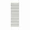vidaXL Cinzento Luz Plissada Cega 50x100 cm Largura Tecido 49,4 cm