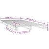 vidaXL Cama de paletes pequena de solteiro 75x190 cm pinho maci&ccedil;o