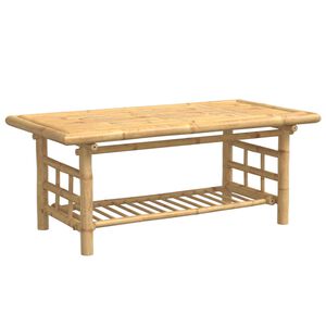 vidaXL Mesa de centro 110x55x45 cm bambu