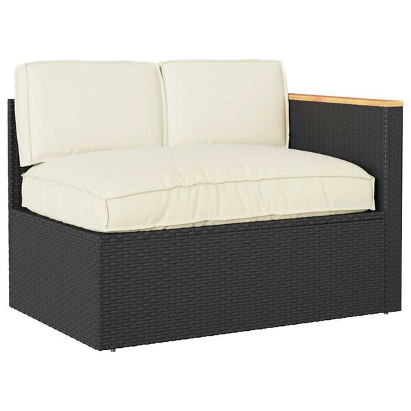 vidaXL Conjunto de Almofadas para Palete 3 pcs Creme 120 x 80 x 12 cm