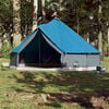 vidaXL Tenda familiar tipi para 12 pessoas impermeável azul