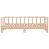 vidaXL Sof&aacute;-cama de puxar 2x(80x200) cm madeira de pinho maci&ccedil;a