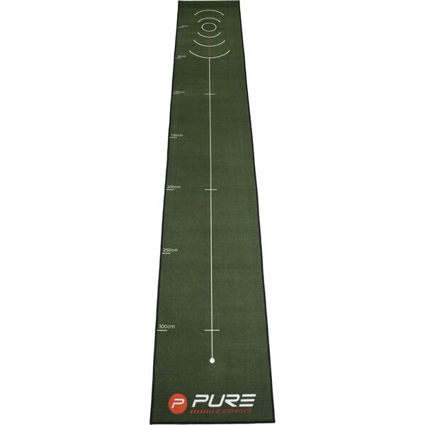 Pure2Improve Tapete putting de golfe 400x66 cm