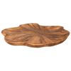 vidaXL Fruteira JEPARA Castanho Teca &Oslash; 40 cm