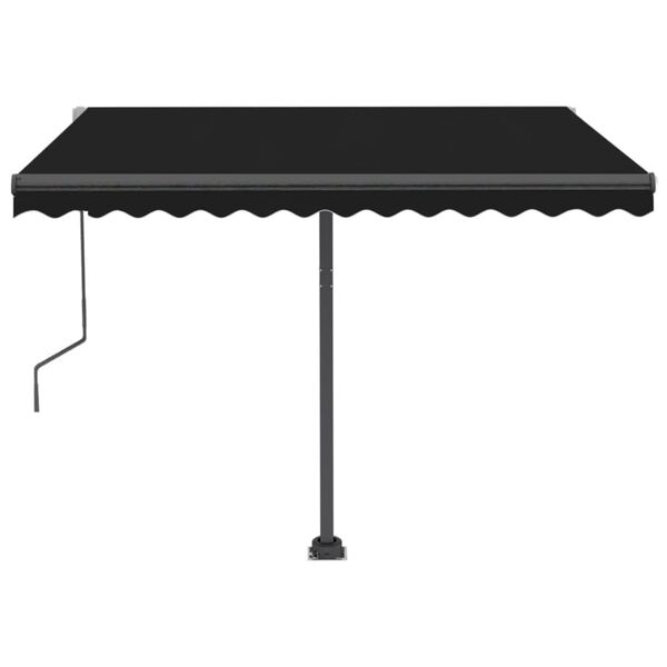 vidaXL Toldo autom&aacute;tico independente 300x250 cm antracite